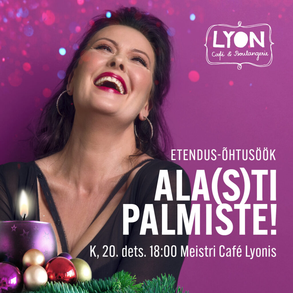 Merle Palmiste etendus-õhtusöök