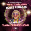 Ainult Café Lyonis – Maire Aunaste stand-up “Vana olemise mõnu”